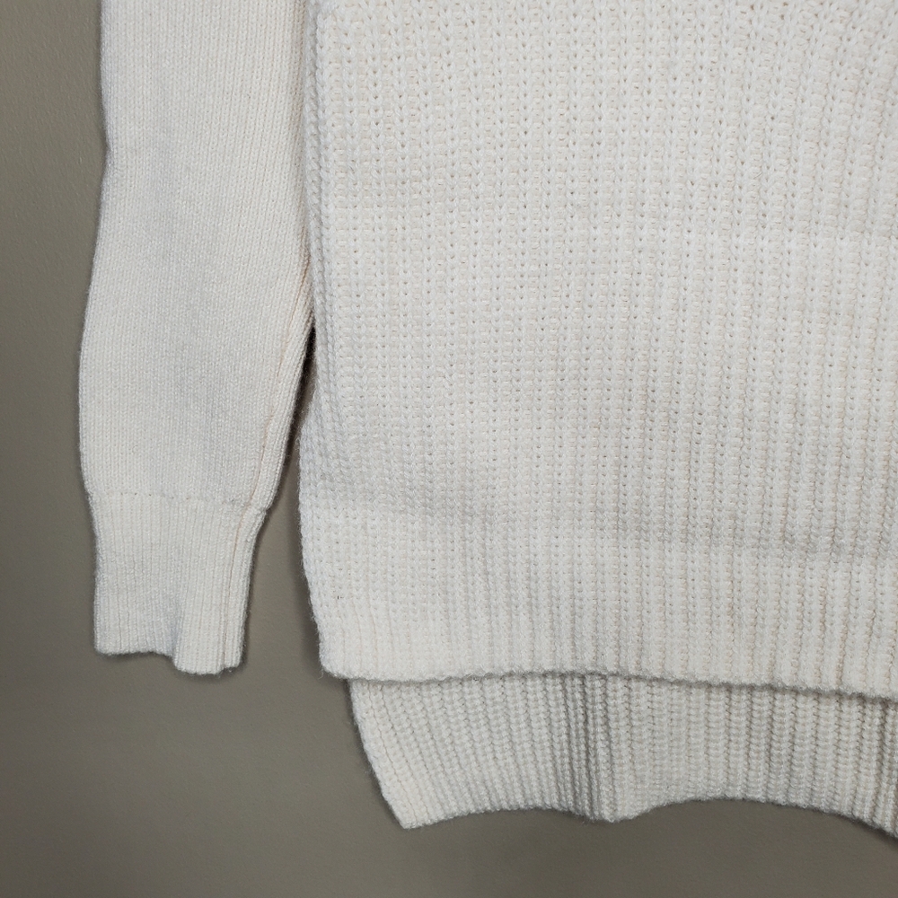 Veronica Beard Rama Sweater in Ivory Cashmere Wool - Picture 8 of 14